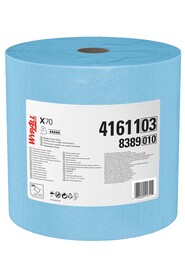 41611 Wypall X70 Chiffons pour travaux moyens en rouleau bleu #KC041611000