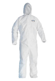 Breathable Particle Protection Coveralls KleenGuard A20 #KC049114BLA