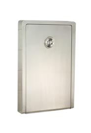 Stainless Steel Vertical Wall Mounted Baby Changing Station Bobrick KB111-SSWM #BOKB111SSWM