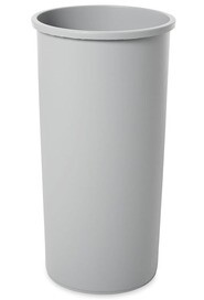 3546 UNTOUCHABLE Round Waste Container 22 gal #RB003546GRI