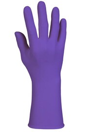 Gants d'examens en nitrile mauve 5 mils sans poudre #KC050602000