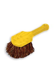 Brosse à récurer utilitaire en plastique à fibres Paiassava #RB009B28BRU