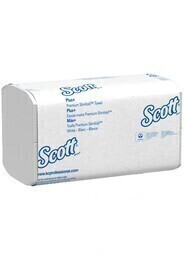 04442 SCOTT Essuie-mains pli multiple blanc, 24 x 90 feuilles #KC004442000