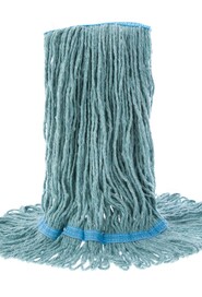 BacStop, Antimicrobial Wet Mop, Narrow Band, Looped-End, Blue #AG002902000