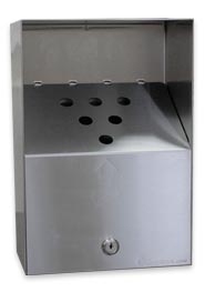 Outdoor Wall Stainless Steel Ash Bin #CD0C8200000