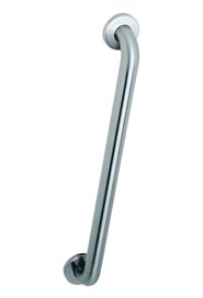 Barre d'appui droite grenaillée, 1-1/2" de diamètre #BO680699X42
