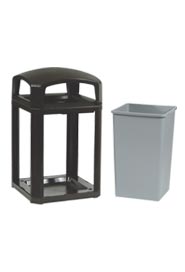 3970 LANDMARK  Outdoor Container Frame for Decorative Panels 35 Gal #RB003970SAB