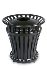 Poubelle avec doublure rigide Brute 20 gallons U.S. WeatherGard #RB004020NOI