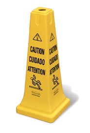 Trilingual Safety Cone 25-3/4" #RB006277000