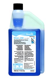 Quaternary Disinfectant Cleaner Virex II 256, 946 mL #JH054332006