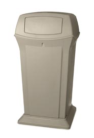 Poubelle avec 2 portes de 65 gallons Ranger #RB009175BEI