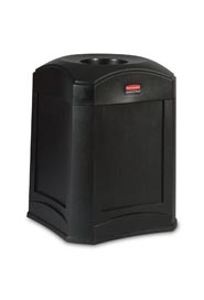 Poubelle avec couvercle en forme d'entonnoir Landmark Series #RB009W00NOI