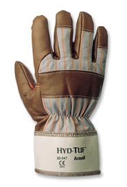 Nitrile Gloves Coated with Cotton at the Back Hyd-Tuf #TQSAW957000