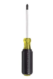 Tournevis cruciforme #2 à tige ronde de 4" Klein Tools #TQ0TV522000