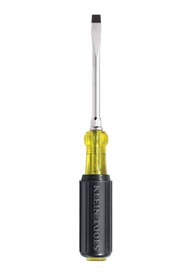 Heavy-Duty Flat-Tip Screwdriver 1/4" Round-Shank of 4" #TQ0TV511000