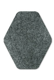 Tapis pour urinoir antimicrobien en forme de diamant WizKid #AG0WK387000