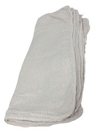 White Cotton Shop Towels 13" x 13" #WIGARAGE000