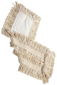 Vadrouille à épousseter jetable coupée en coton #RB00L253BLA