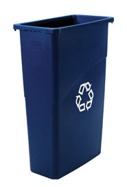 Poubelle de recyclage Slim Jim #RB354075BLE