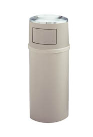 Poubelle et cendrier avec 2 ouvertures Classic #RB818088BEI
