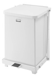 DEFENDERS Quiet Step Can 7 Gal #RBQST7EPLWH