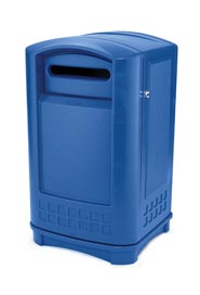 Conteneur pour le recyclage du papier Plaza 3969-73 #RB396973BLE