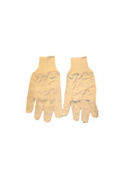 Cotton gloves, knit wrist #TR000T8K000
