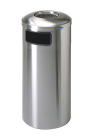 Poubelle-cendrier en acier inoxydable #FR0311SA000