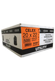 Black Garbage Bags 20 X 22 Celex #GO091101NOI