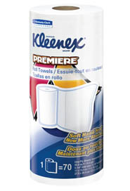 13964 KLEENEX Essuie-tout en rouleau blanc, 24 x 70 feuilles #KC013964000