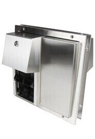 165-DP Recessed 4 Rolls Toilet Tissue Dispenser #FR0165DP000
