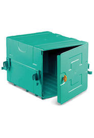 Cabinet verrouillable en plastique vert #AG070400000
