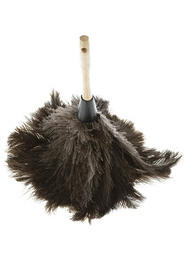 Ostrich Feathers Duster with Wood Handle #AG099373000