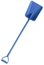 Pelle de 44" avec une poignée en D et une lame de 11" #AGPSHOPSBLE