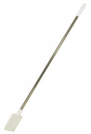 Spatule polypropylène avec manche en acier inoxydable de 64" #AG0PADL3000