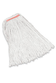 Dura Pro, Cotton Wet Mop, Narrow Band, Cut-End, White #RBF11900BLA