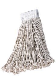 Value Pro, Rayon Wet Mop, Narrow Band, Cut-end, White #RBV41600BLA