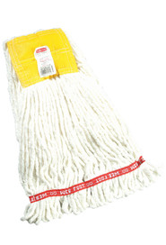 Web Foot Shrinkless Synthetic Mop, Wide Band, Looped-end #RBA25106BLA