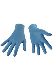 Gants de nitrile sans poudre DN-100 #SE0DN10000S