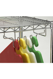 Shelf-mounting hanging rack for cutting boards #AL0CNCRK000