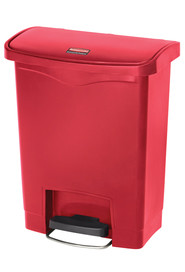 Slim Jim Resin Step-On Horizontal Opening Container, 8 gal #RB188356400