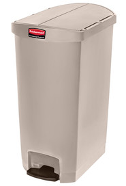 Slim Jim Resin Step-On Container with Side Opening, 18 gal #RB188355100
