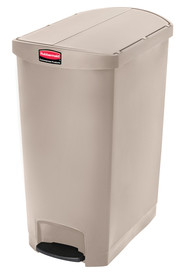 Slim Jim Step-On Container with Side Opening, 24 gal #RB188355300