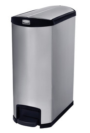 Poubelle à pédale en acier inoxydable Slim Jim, 24 gal #RB190200000