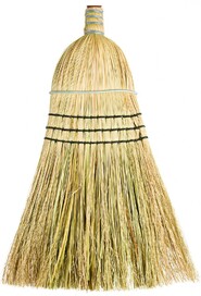 Husky Heavy Duty Corn Broom 3 Strings with 54" Handle #AG000761000