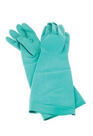 Embossed Green Nitrile Gloves 22 mils, Pot & Sink #AL0019NU00S