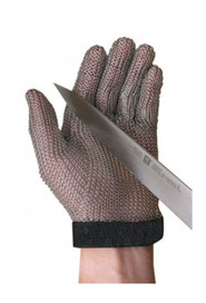Stainless Steel Mesh-Cut Resistant Gloves #ALMGA5150XS