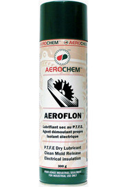 AEROFLON, Lubrifiant sec au PTFE en aérosol #AEROFLON300