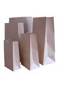 Brown Paaper Bag For a Food Industry Use #EC100007000