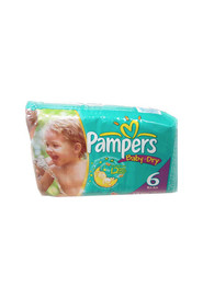 Couche taille 6 Pampers Baby Dry, 35 lb et plus #PG45220D000